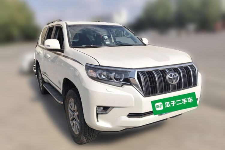 Used Toyota Prado 2018 3.5L Automatic TX-L with Rear-Mounted Spare Tire Front Right 45 Deg