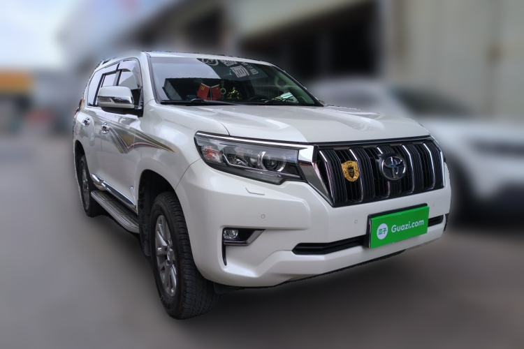 Used Toyota Prado 2018 3.5L Automatic TX-L NAVI with Rear-Mounted Spare Tire Front Right 45 Deg