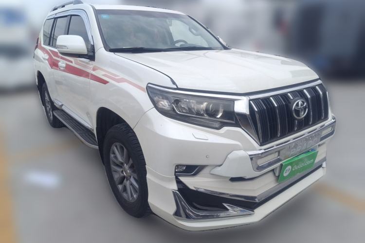 Used Toyota Prado 2018 3.5L Automatic TX-L with Rear-Mounted Spare Tire Front Right 45 Deg