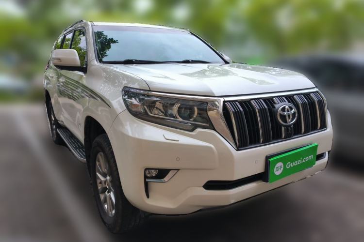 Used Toyota Prado 2018 3.5L Automatic TX-L NAVI with Rear-Mounted Spare Tire Front Right 45 Deg