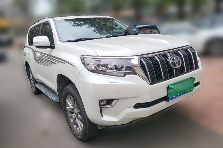 Used Toyota Prado 2018 3.5L Automatic TX-L with Rear-Mounted Spare Tire Front Right 45 Deg