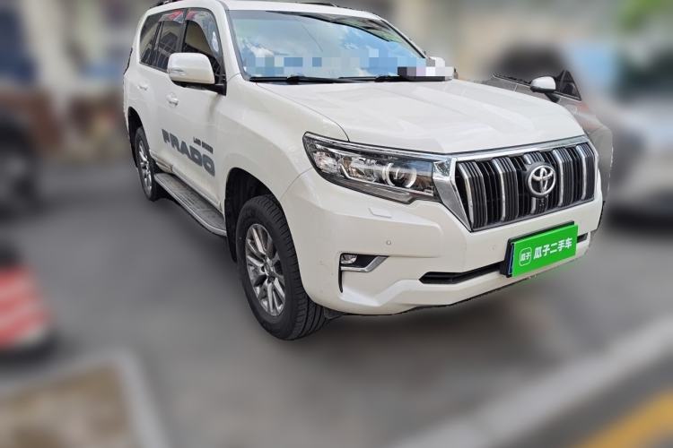 Used Toyota Prado 2018 3.5L Automatic TX-L with Rear-Mounted Spare Tire Front Right 45 Deg