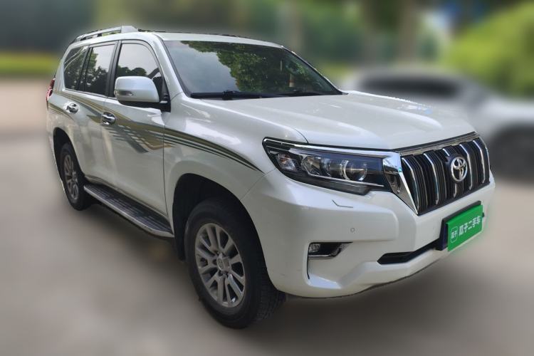 Used Toyota Prado 2018 3.5L Automatic TX-L NAVI with Rear-Mounted Spare Tire Front Right 45 Deg