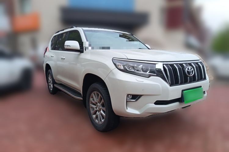 Used Toyota Prado 2018 3.5L Automatic TX-L with Rear-Mounted Spare Tire Front Right 45 Deg
