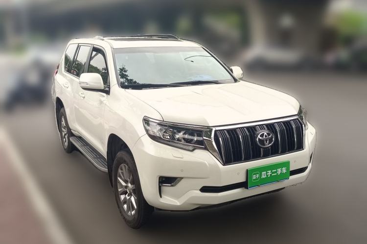 Used Toyota Prado 2018 3.5L Automatic TX-L NAVI with Rear-Mounted Spare Tire Front Right 45 Deg