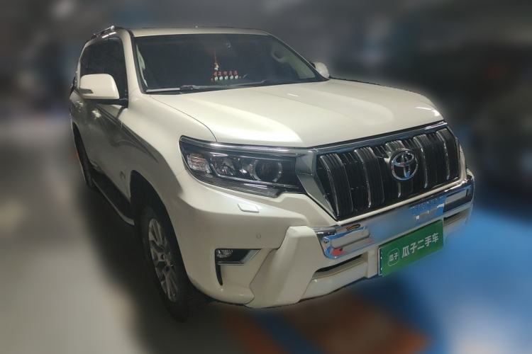 Used Toyota Prado 2018 3.5L Automatic TX-L with Rear-Mounted Spare Tire Front Right 45 Deg