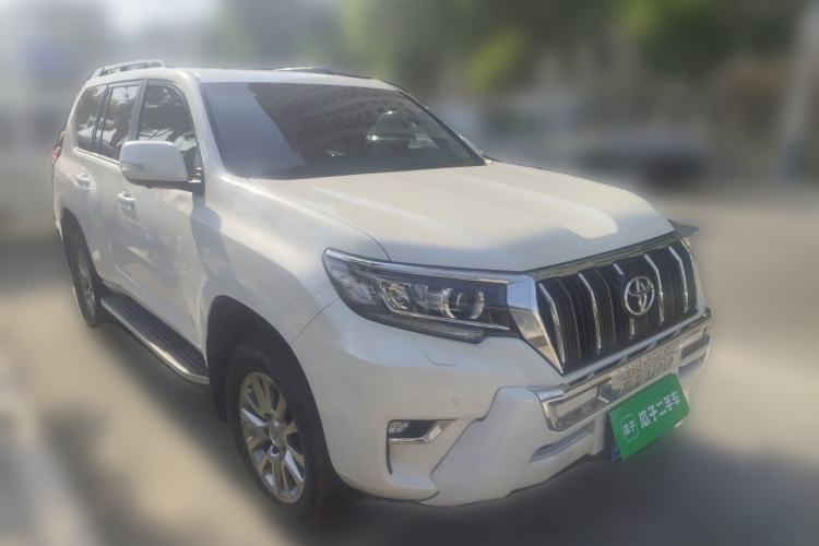 Used Toyota Prado 2018 3.5L Automatic TX-L with Rear-Mounted Spare Tire Front Right 45 Deg