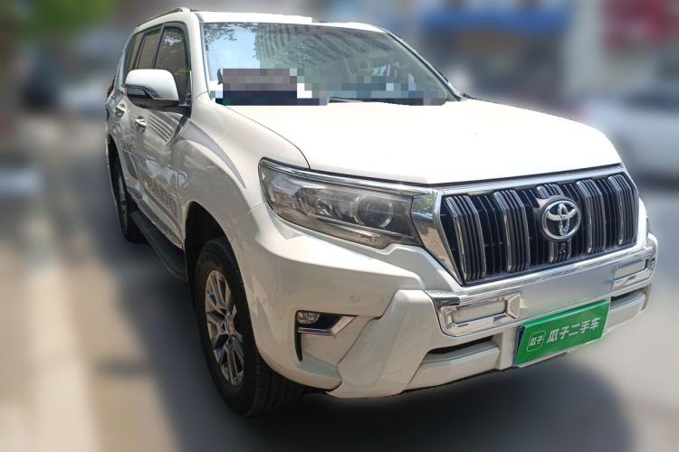 Used Toyota Prado 2018 2.7L TX Aluminum Wheels Underbody Mounting Base Version – Middle East Front Right 45 Deg