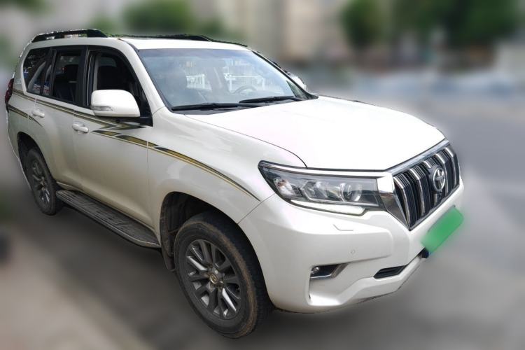 Used Toyota Prado 2018 3.5L Automatic TX-L with Rear-Mounted Spare Tire Front Right 45 Deg