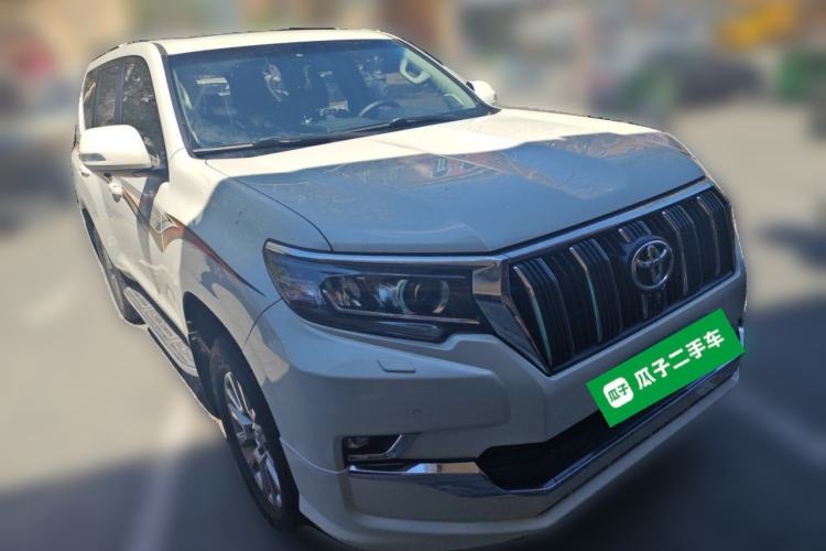 Used Toyota Prado 2018 3.5L Automatic TX-L with Rear-Mounted Spare Tire Front Right 45 Deg