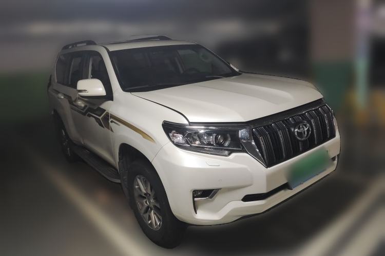 Used Toyota Prado 2018 3.5L Automatic TX-L NAVI with Rear-Mounted Spare Tire Front Right 45 Deg