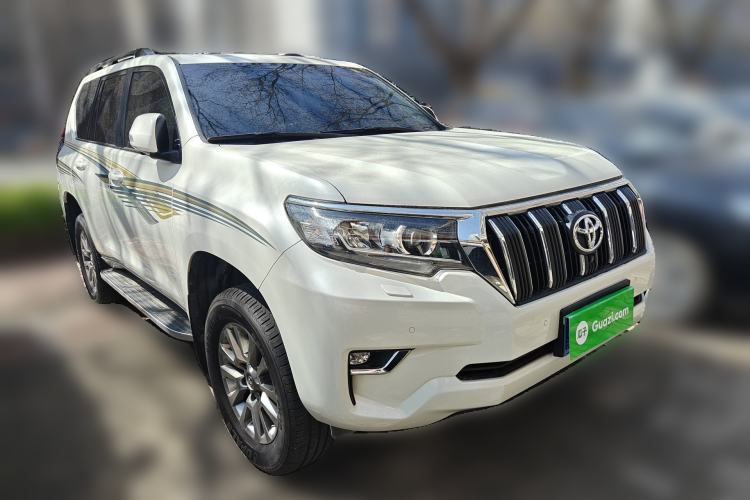 Used Toyota Prado 2018 3.5L Automatic TX-L with Rear-Mounted Spare Tire Front Right 45 Deg