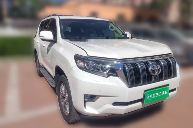 Used Toyota Prado 2018 3.5L Automatic VX NAVI with Rear-Mounted Spare Tire Front Right 45 Deg