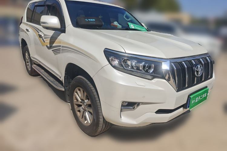 Used Toyota Prado 2018 3.5L Automatic TX-L NAVI with Rear-Mounted Spare Tire Front Right 45 Deg
