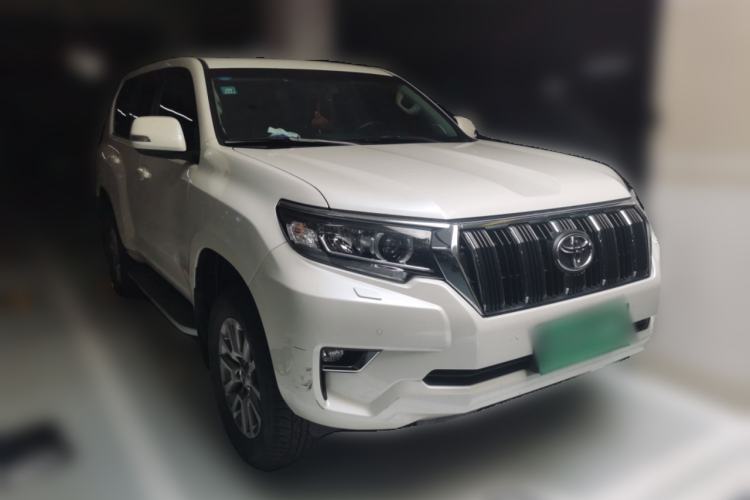 Used Toyota Prado 2018 3.5L Automatic TX-L with Rear-Mounted Spare Tire Front Right 45 Deg