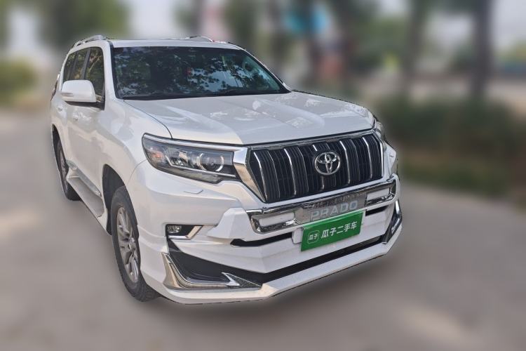 Used Toyota Prado 2018 3.5L Automatic TX-L NAVI with Rear-Mounted Spare Tire Front Right 45 Deg