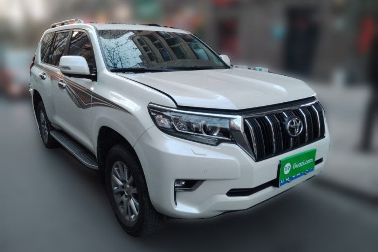 Used Toyota Prado 2018 3.5L Automatic TX-L with Rear-Mounted Spare Tire Front Right 45 Deg
