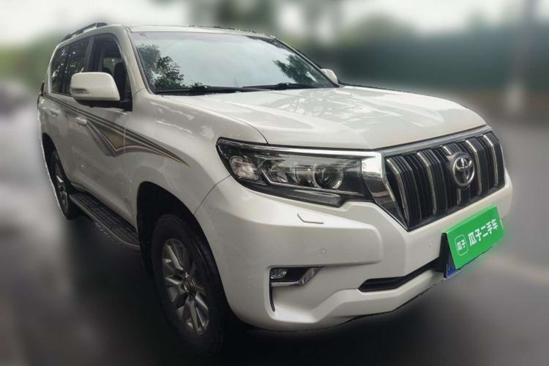 Used Toyota Prado 2018 3.5L Automatic TX-L NAVI Front Right 45 Deg