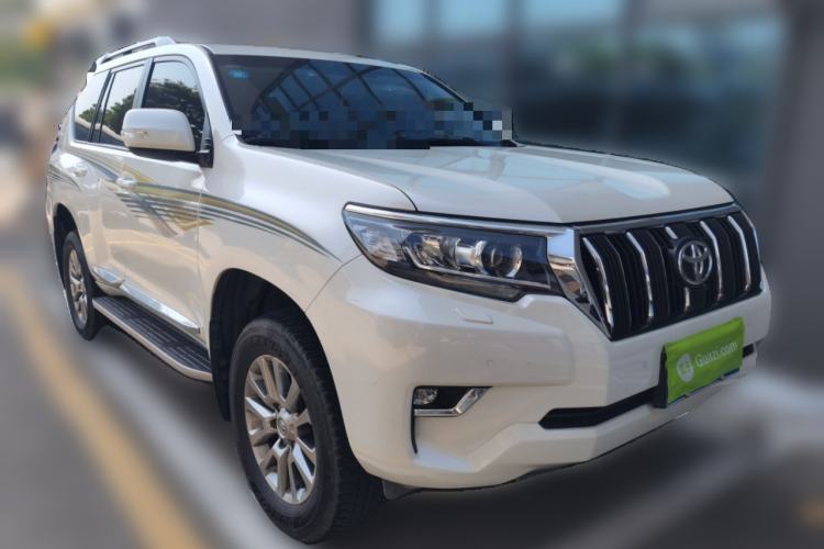Used Toyota Prado 2018 3.5L Automatic TX-L with Rear-Mounted Spare Tire Front Right 45 Deg