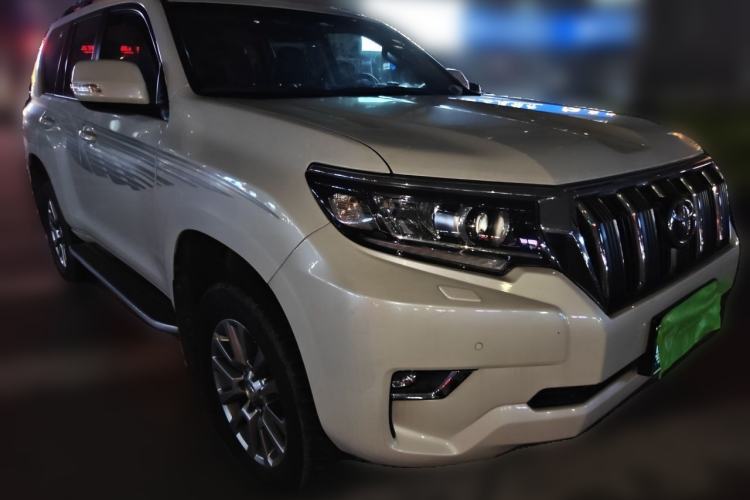 Used Toyota Prado 2018 3.5L Automatic TX-L with Rear-Mounted Spare Tire Front Right 45 Deg