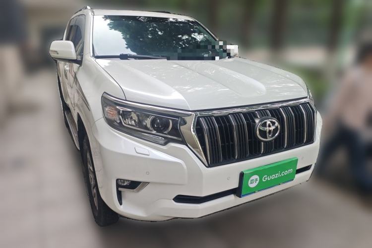 Used Toyota Prado 2018 3.5L Automatic TX-L with Rear-Mounted Spare Tire Front Right 45 Deg