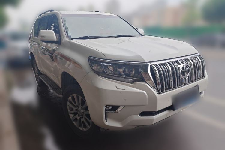 Used Toyota Prado 2018 3.5L Automatic TX-L with Rear-Mounted Spare Tire Front Right 45 Deg