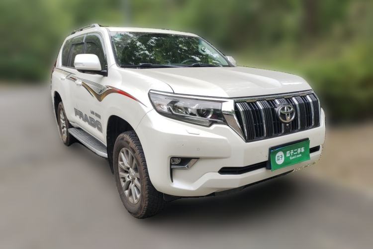 Used Toyota Prado 2018 3.5L Automatic TX-L with Rear-Mounted Spare Tire Front Right 45 Deg
