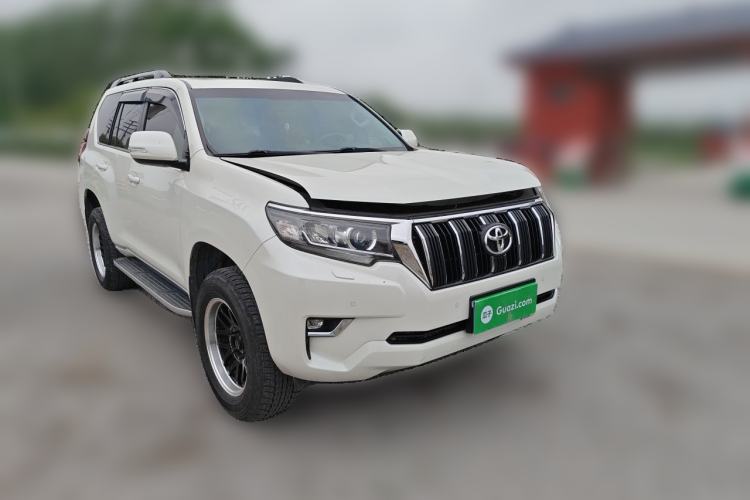 Used Toyota Prado 2018 3.5L Automatic TX-L NAVI with Rear-Mounted Spare Tire Front Right 45 Deg