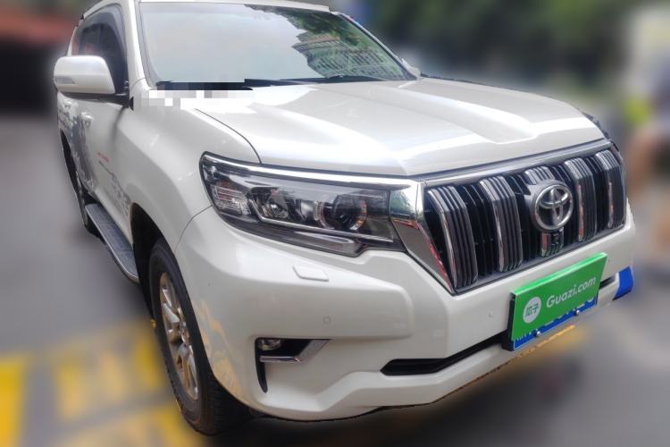 Used Toyota Prado 2018 3.5L Automatic VX NAVI with Rear-Mounted Spare Tire Front Right 45 Deg