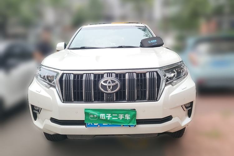 Used Toyota Prado 2018 3.5L Automatic TX-L with Rear-Mounted Spare Tire Front