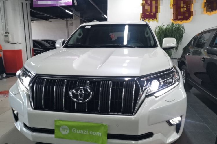 Used Toyota Prado 2018 3.5L Automatic TX-L with Rear-Mounted Spare Tire Front