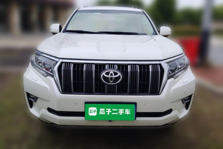 Used Toyota Prado 2018 3.5L Automatic TX-L with Rear-Mounted Spare Tire Front