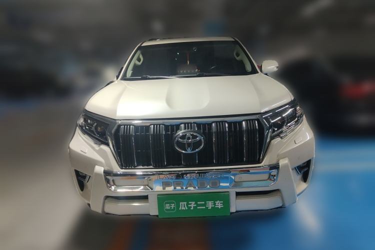 Used Toyota Prado 2018 3.5L Automatic TX-L with Rear-Mounted Spare Tire Front