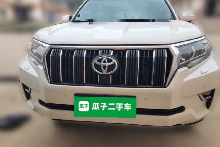 Used Toyota Prado 2018 3.5L Automatic TX-L with Rear-Mounted Spare Tire Front
