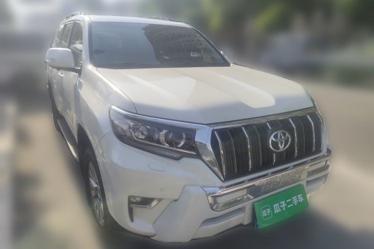 Used Toyota Prado 2018 3.5L Automatic TX-L with Rear-Mounted Spare Tire Front