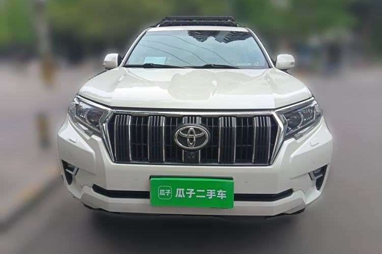 Used Toyota Prado 2018 3.5L Automatic TX-L with Rear-Mounted Spare Tire Front