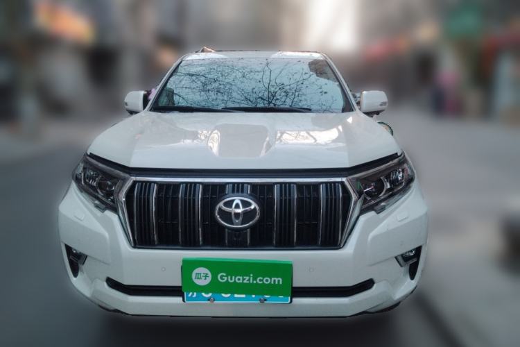 Used Toyota Prado 2018 3.5L Automatic TX-L with Rear-Mounted Spare Tire Front