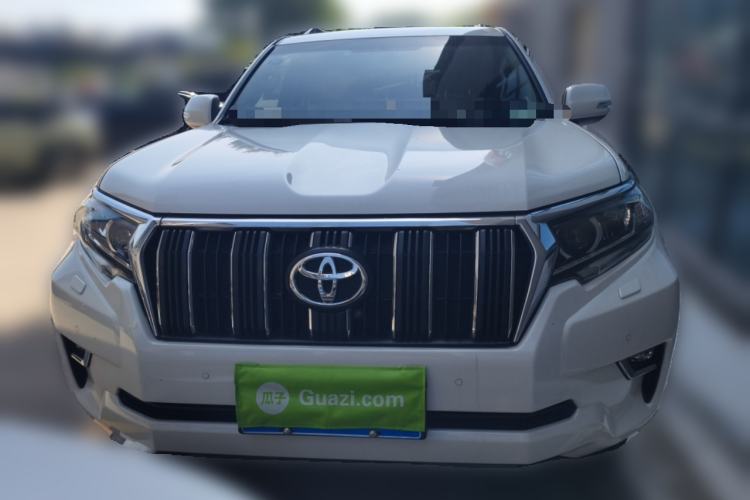 Used Toyota Prado 2018 3.5L Automatic TX-L with Rear-Mounted Spare Tire Front