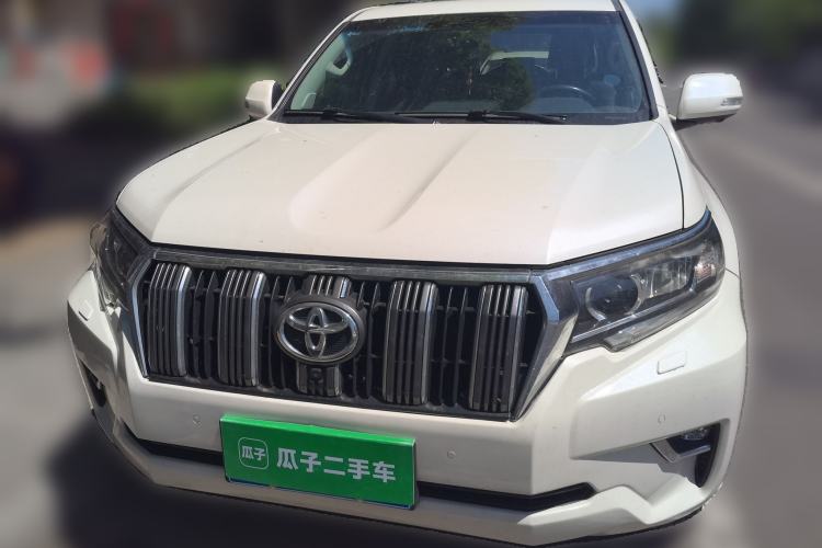 Used Toyota Prado 2018 3.5L Automatic TX-L with Rear-Mounted Spare Tire Front