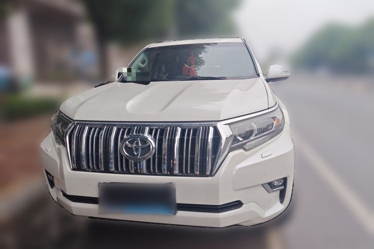 Used Toyota Prado 2018 3.5L Automatic TX-L with Rear-Mounted Spare Tire Front