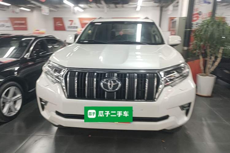 Used Toyota Prado 2018 3.5L Automatic TX-L with Rear-Mounted Spare Tire Front