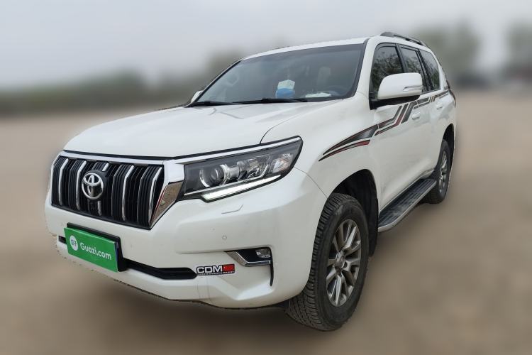 Used Toyota Prado 2018 3.5L Automatic TX-L with Rear-Mounted Spare Tire Guazi used car, China used car export, Used car for sale, Used cars, Cheapest cars for sale