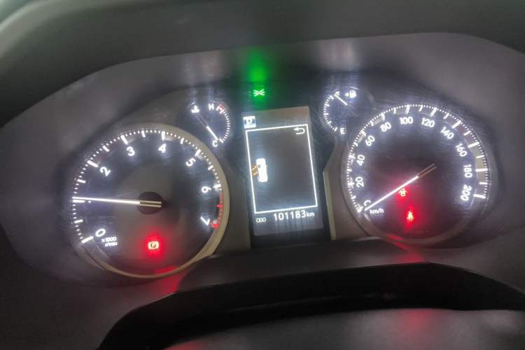 Used Toyota Prado 2018 3.5L Automatic TX-L with Rear-Mounted Spare Tire Instrument Cluster