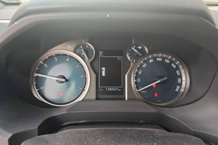 Used Toyota Prado 2018 3.5L Automatic TX-L with Rear-Mounted Spare Tire Instrument Cluster