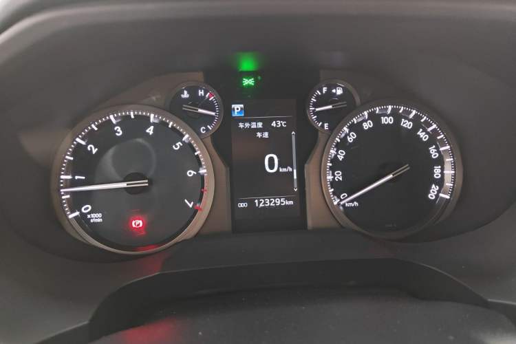 Used Toyota Prado 2018 3.5L Automatic TX-L with Rear-Mounted Spare Tire Instrument Cluster
