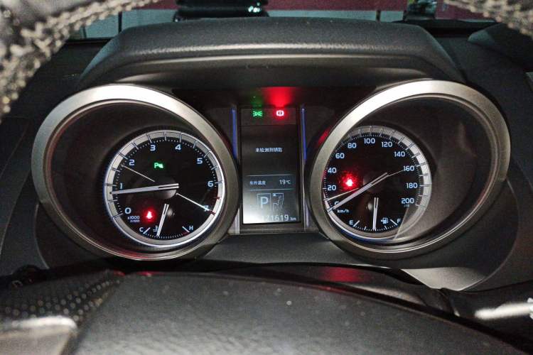 Used Toyota Prado 2018 3.5L Automatic TX-L NAVI with Rear-Mounted Spare Tire Instrument Cluster