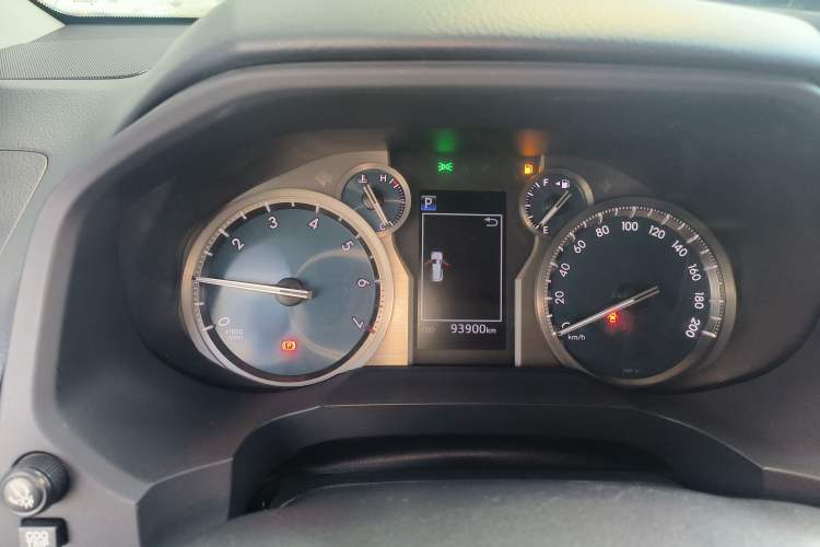 Used Toyota Prado 2018 3.5L Automatic TX-L with Rear-Mounted Spare Tire Instrument Cluster