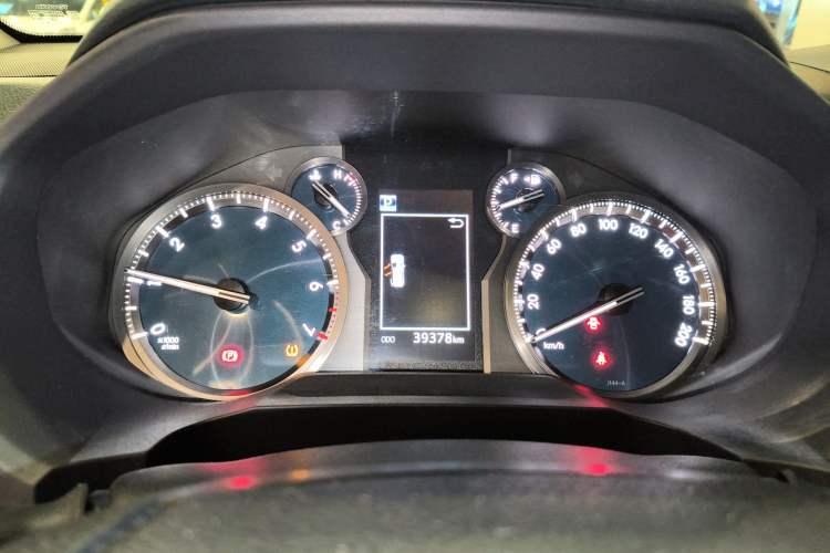 Used Toyota Prado 2018 3.5L Automatic TX-L with Rear-Mounted Spare Tire Instrument Cluster