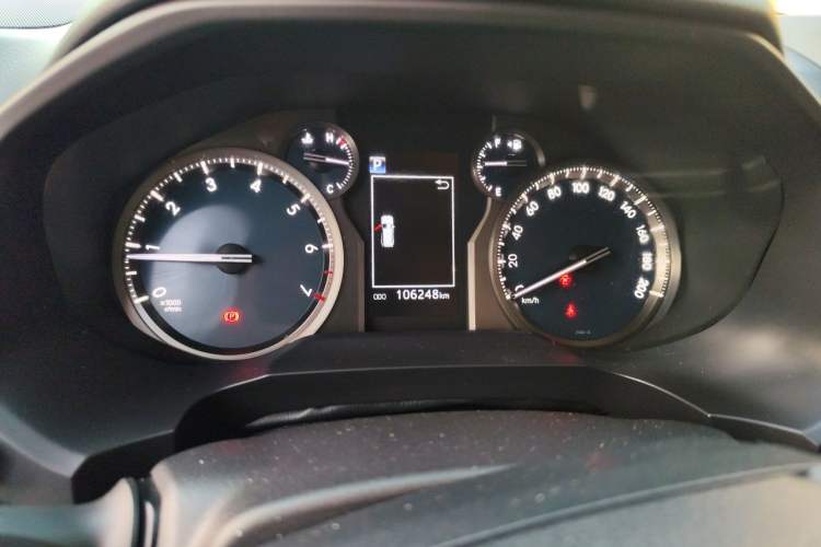 Used Toyota Prado 2018 3.5L Automatic TX-L with Rear-Mounted Spare Tire Instrument Cluster