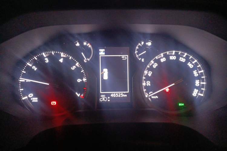 Used Toyota Prado 2018 3.5L Automatic VX NAVI with Rear-Mounted Spare Tire Instrument Cluster
